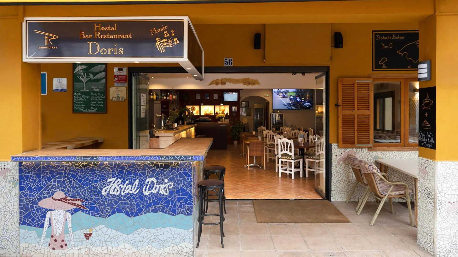 ** Guest house Hostal Doris - Adults Only Colonia de Sant Jordi Spain